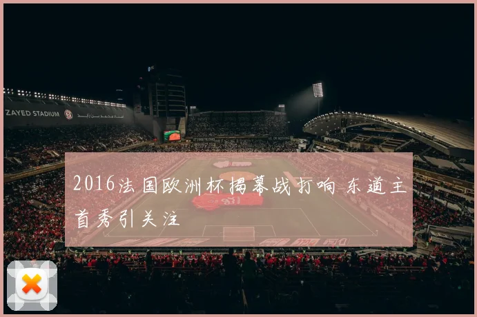 2016法国欧洲杯揭幕战打响 东道主首秀引关注